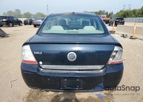 2008 Mercury Sable Luxury from USA, damaged, VIN 1MEHM40W68G613776